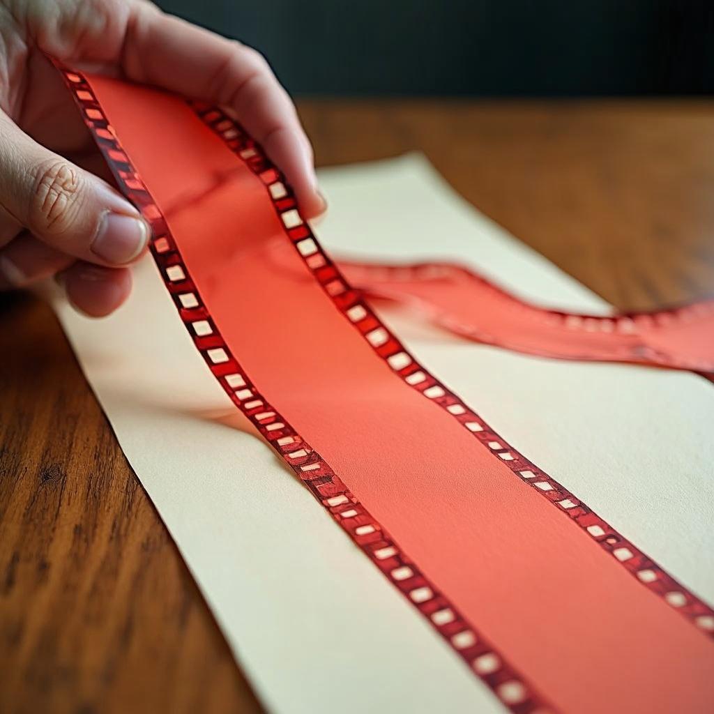 Risograph interpretation: Film school on YouTube, ended on purpose rather than decline.