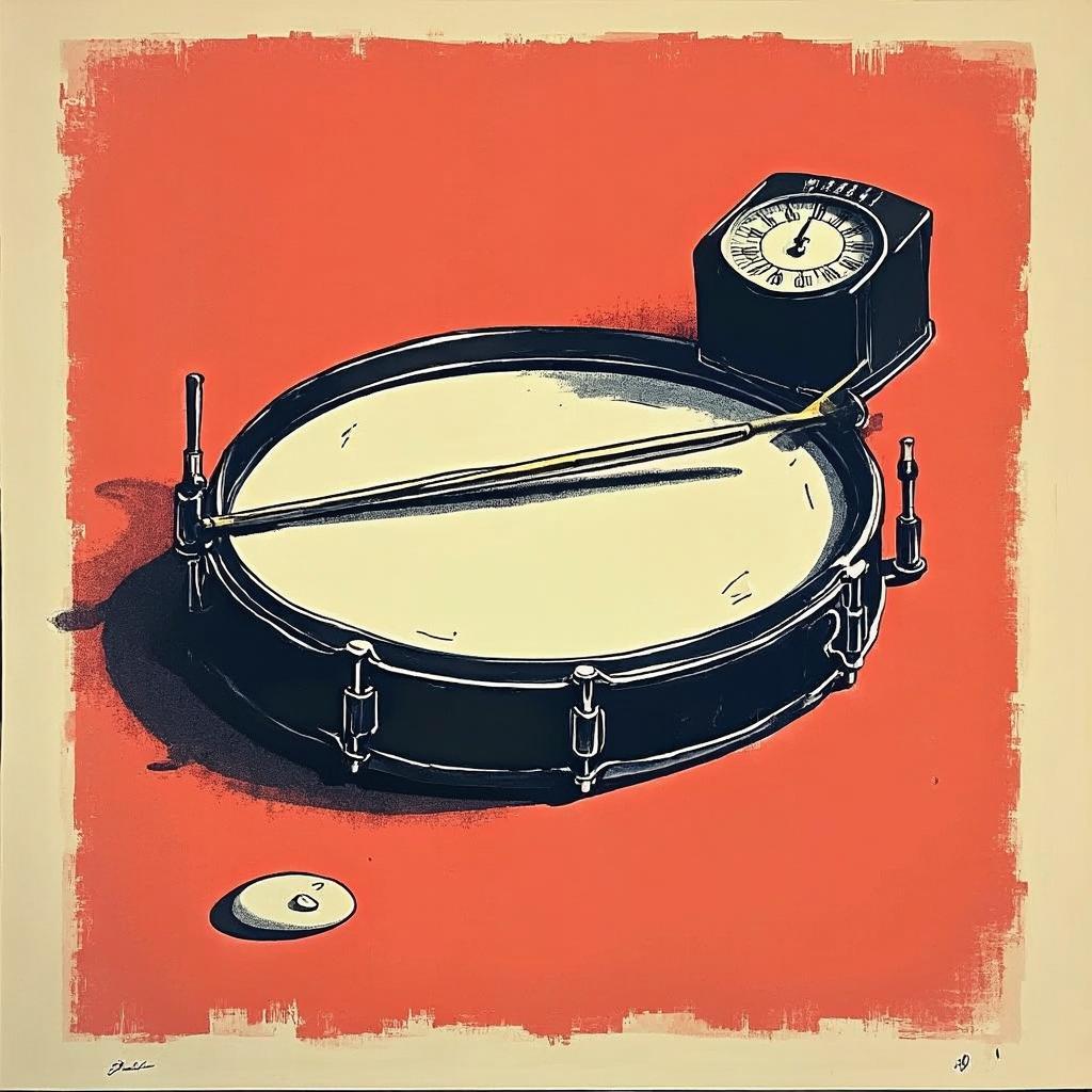 Risograph interpretation: The most terrifying film ever made about practice.